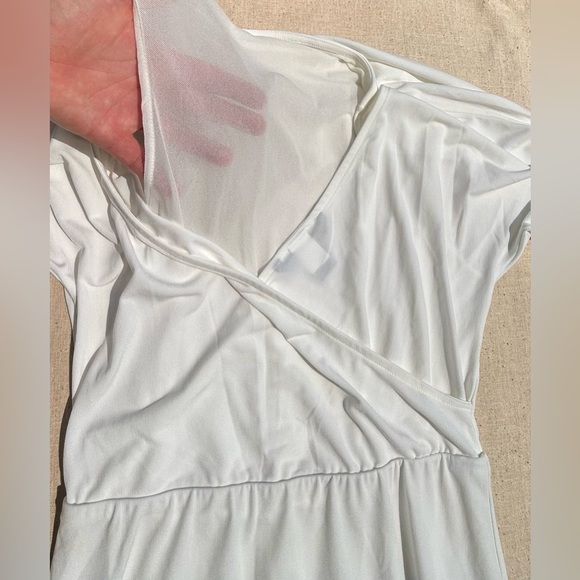 NWOT🌟Victoria’s Secret🌟Bodycon Dress V-neck worn in back or front.3/4 Sl… - Picture 8 of 11